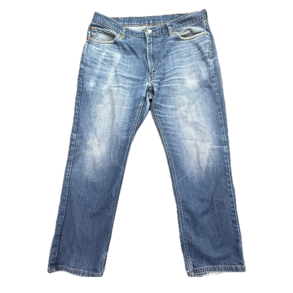 Levis 541 Athletic‎ Taper Jeans Mens 38x30 Blue Medium Wash Denim 18181-0614